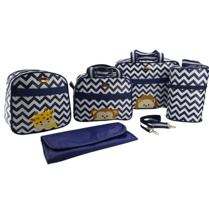 Kit de bolsas Ludy Baby Marinh - REINO DAS CRIANÇAS