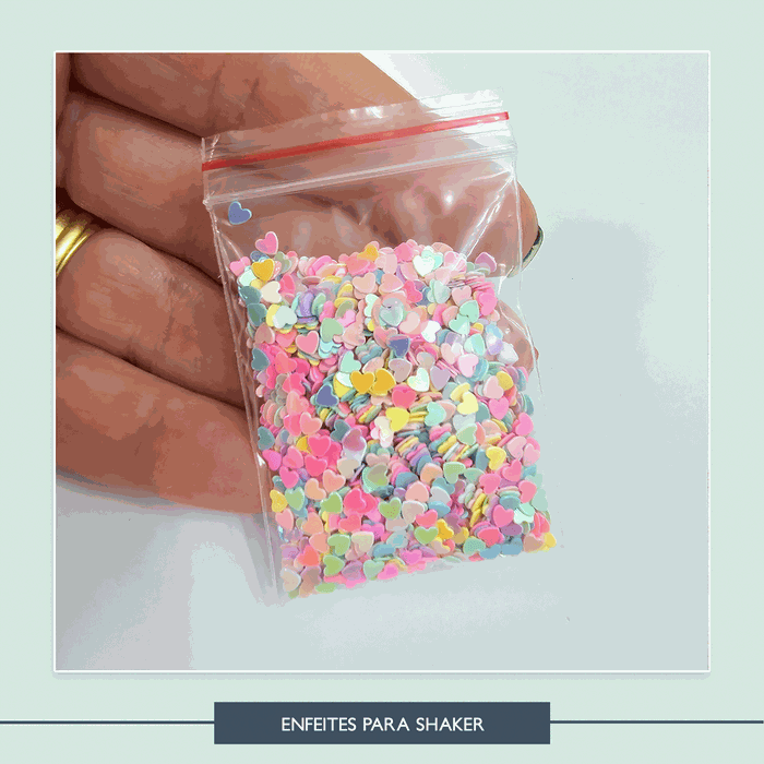 Enfeites para Shaker - Saquinho