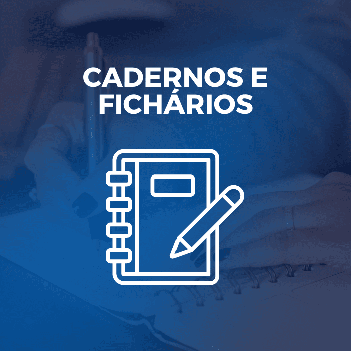 Cadernos e Fichários
