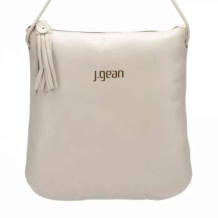 Bolsa transversal ou Tiracolo Feminina de Couro Cor Ice J.gean Cod. Nc0005 