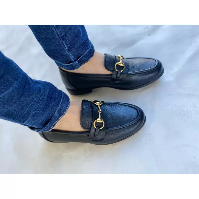 Mocassim Barbara Loafer Feminino em couro legítimo... - NAYKAZUMI