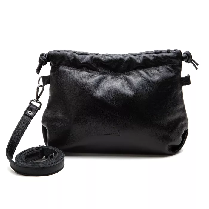 Bolsa de Couro - HARMONIA - Preta - Bubblê