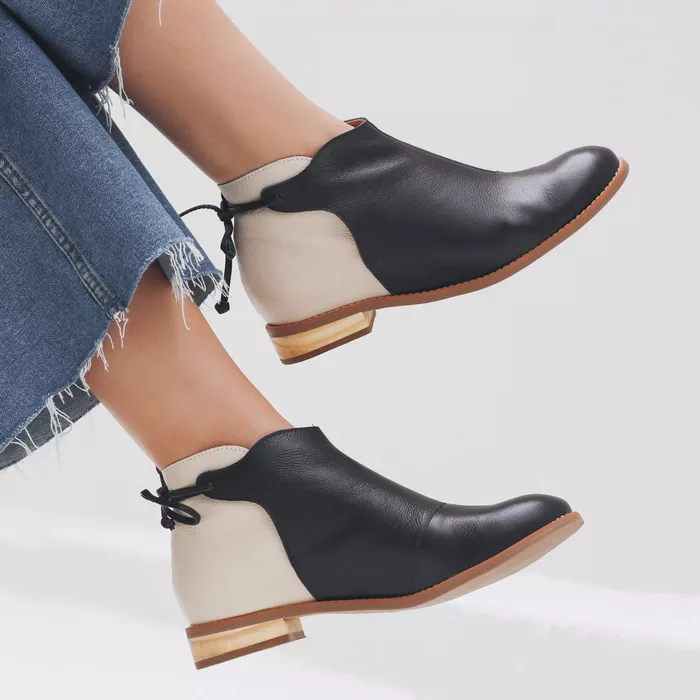 Bota DEDICAR - Preto e Off White - 664.20 - Bubblê