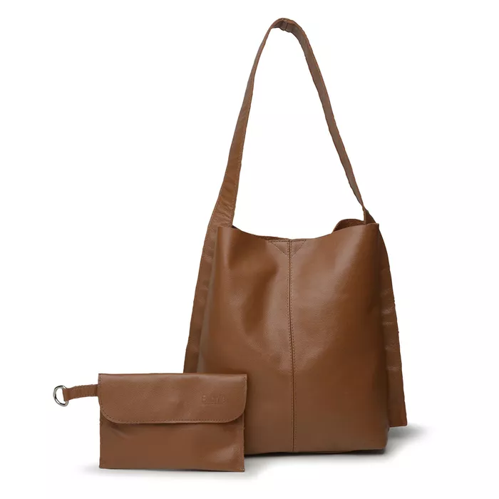 Bolsa de Couro - ASAS - Caramelo - Bubblê