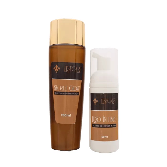 KIT 4-SECRET GLOW+LUXO ÍNTIMO - 011 - LISERIE