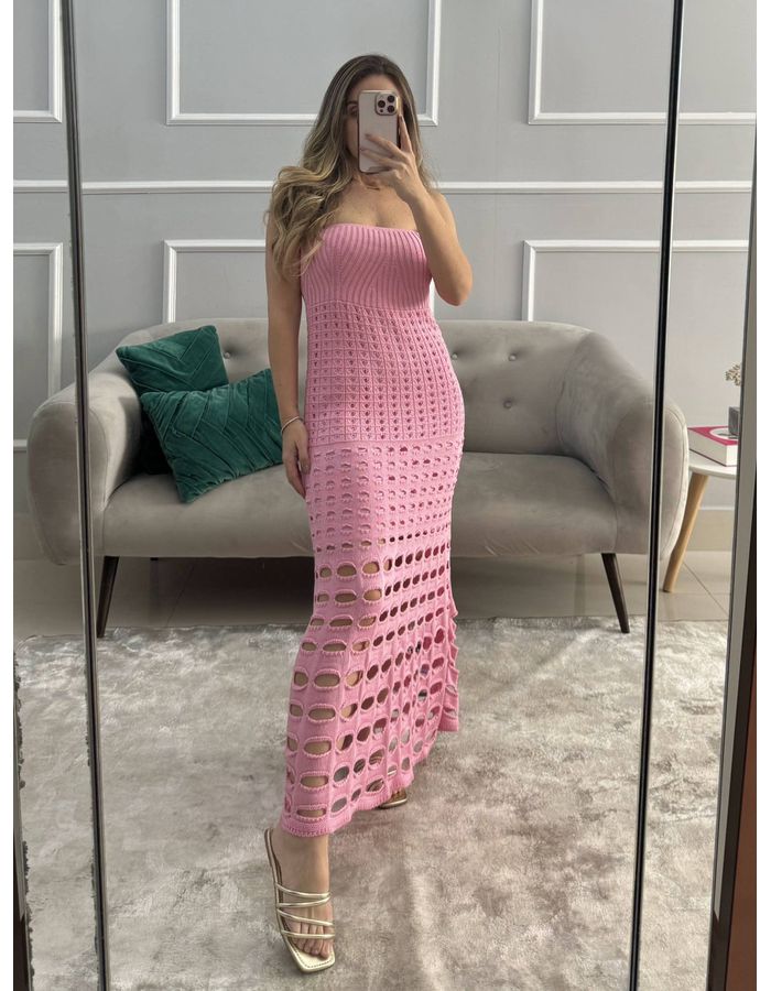 Vestido Cannes - Rosa - Du Jour Boutique