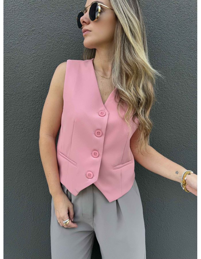 Colete Sarah - Blush - Du Jour Boutique