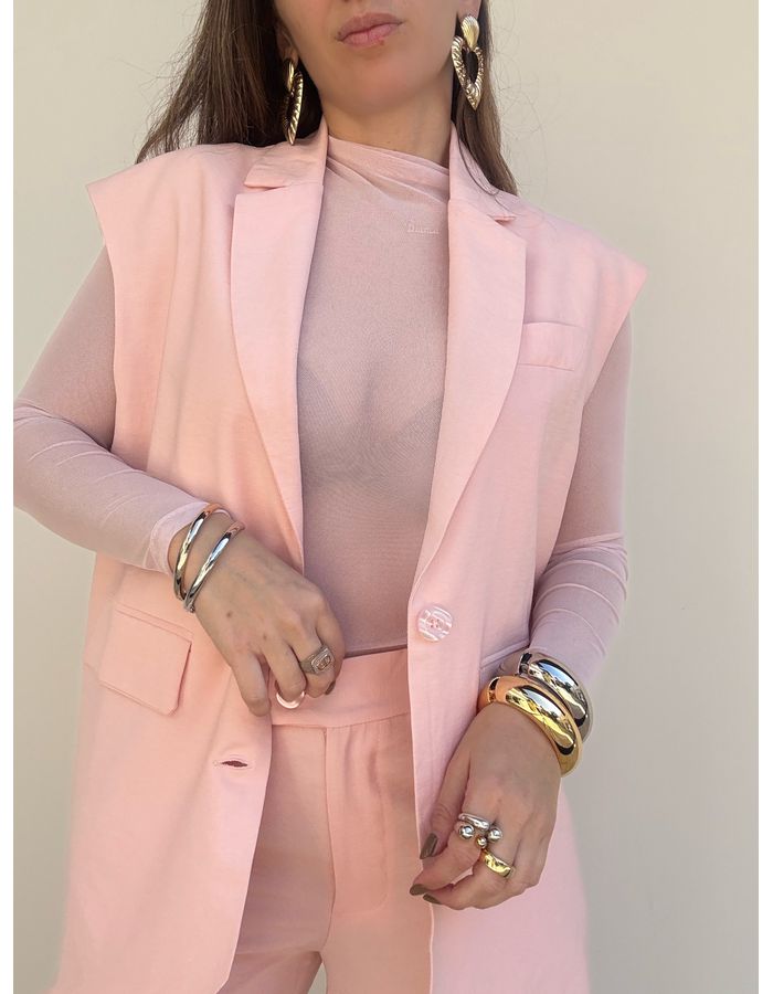 Blusa Antonella - Rosa Bloom - Du Jour Boutique