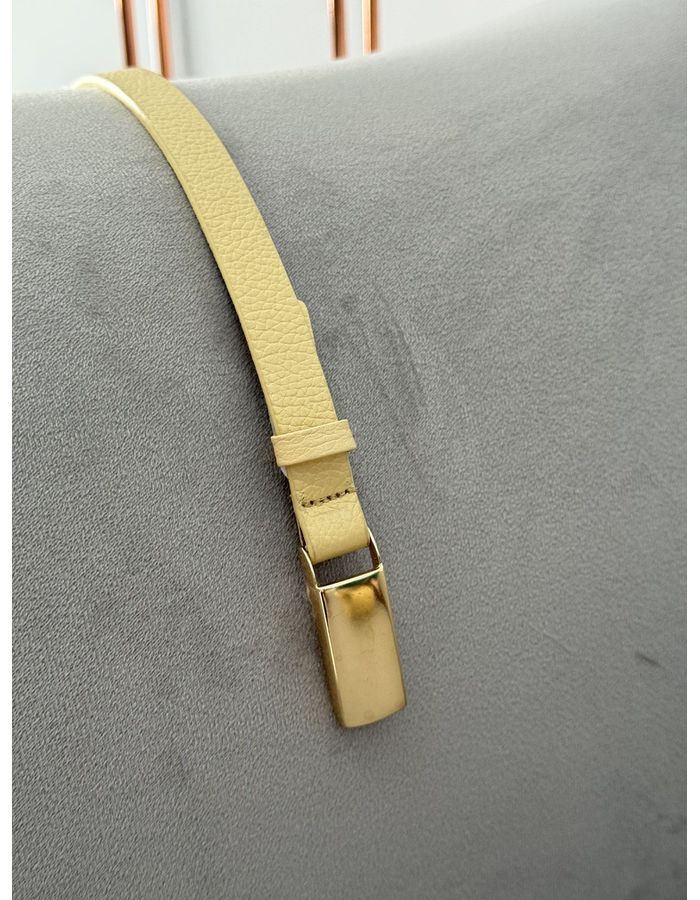 Cinto Nikki - Amarelo Manteiga - Du Jour Boutique