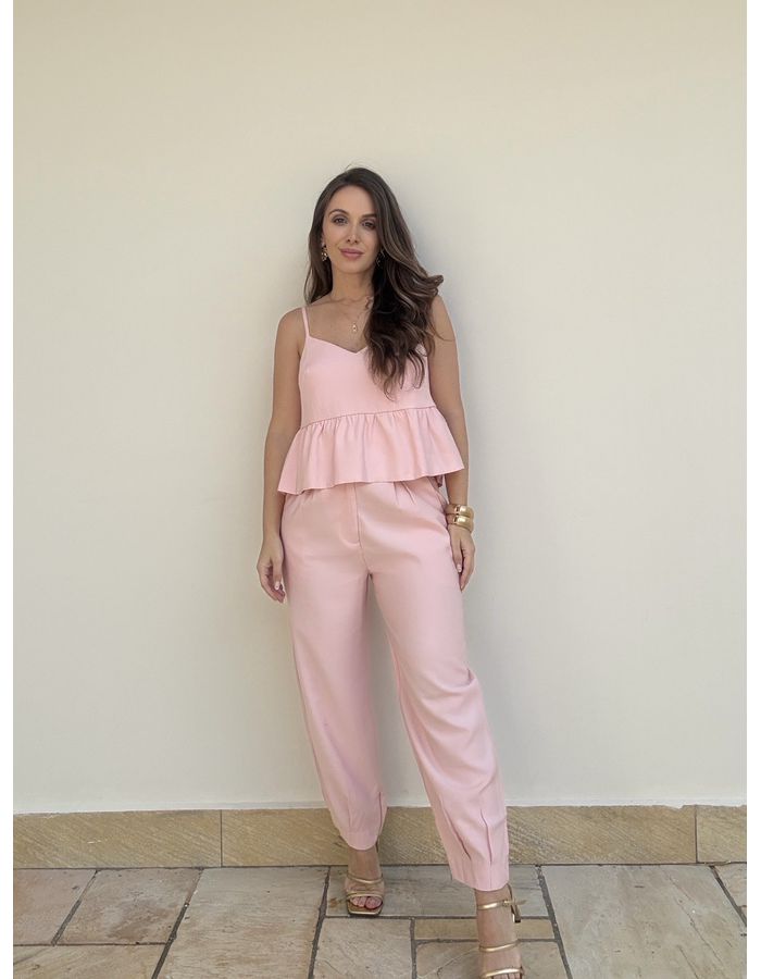  Calça Isla - Rosa Bebê - Du Jour Boutique