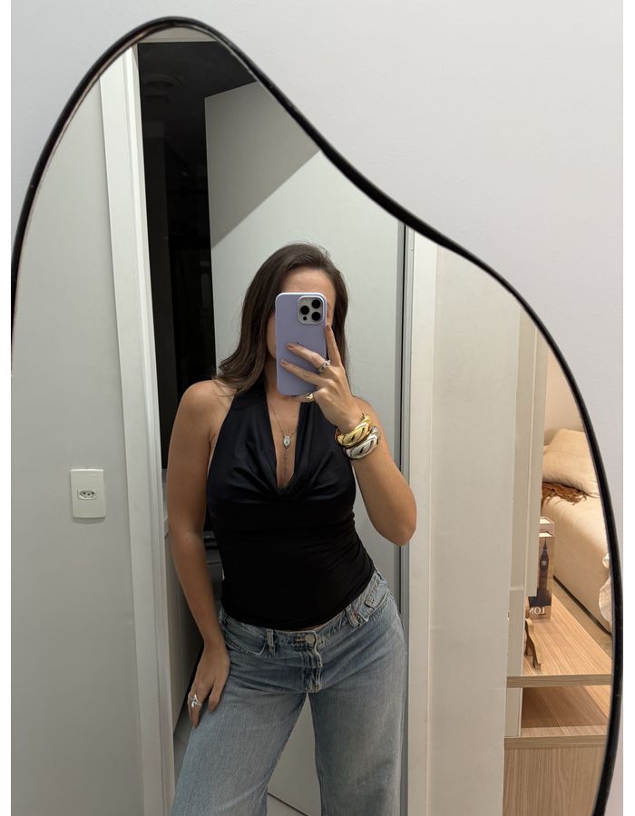 Blusa Ariana - Preta - Du Jour Boutique