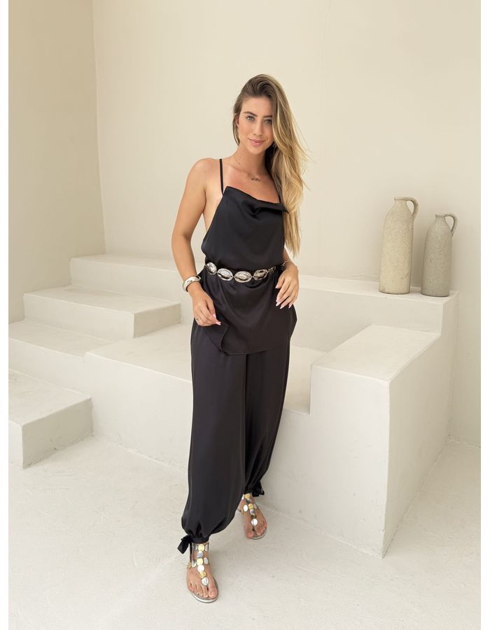  Calça Aurora - Preta - Du Jour Boutique