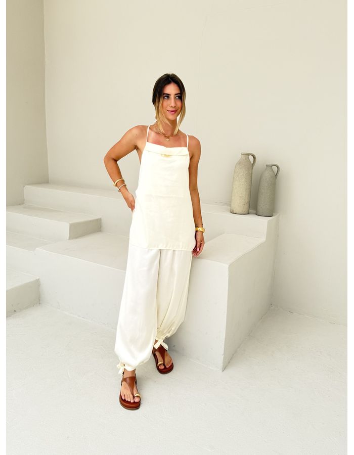  Calça Aurora - Champanhe - Du Jour Boutique