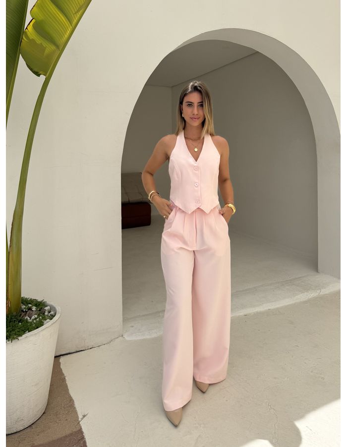 Calça Babi - Rosa - Du Jour Boutique