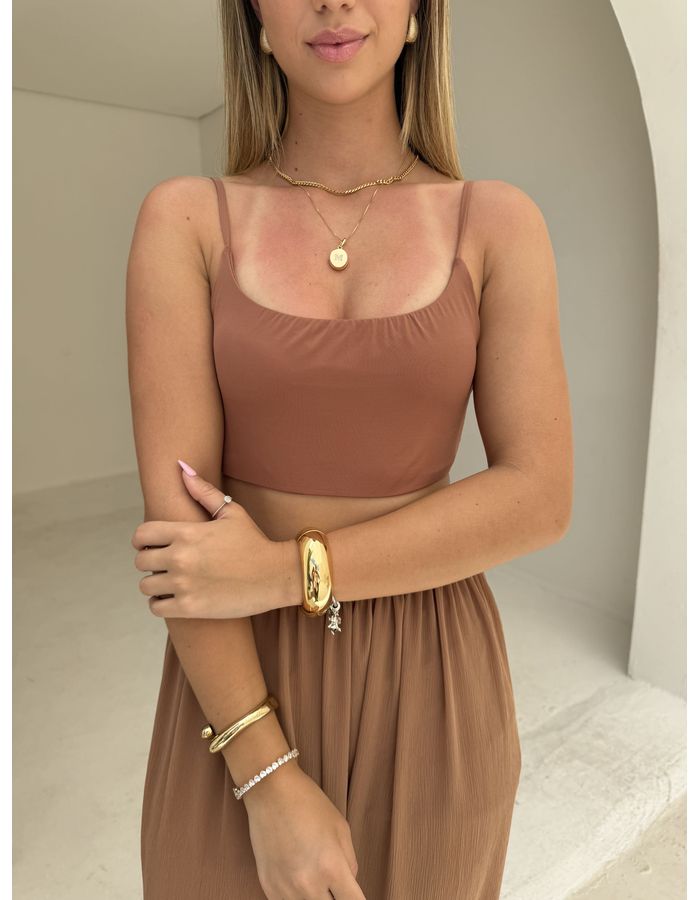 Top Donna - Mocha - Du Jour Boutique