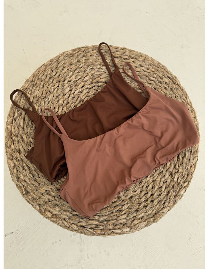 Top Donna - Marrom - Du Jour Boutique