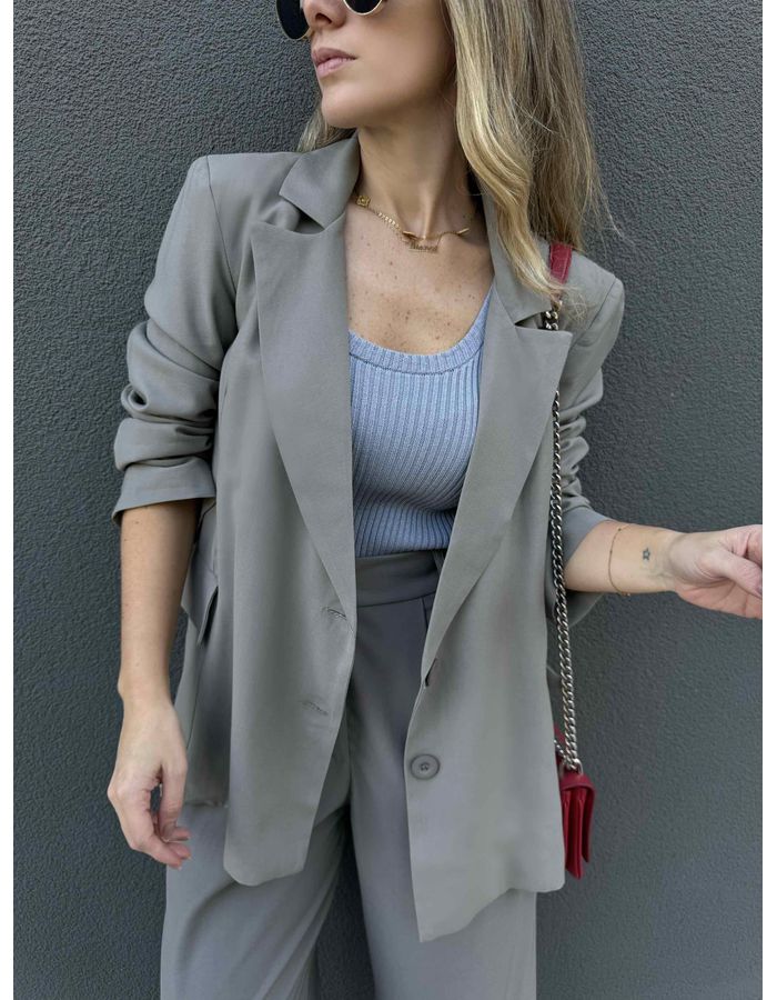 Blazer Zuma - Cinza - Du Jour Boutique