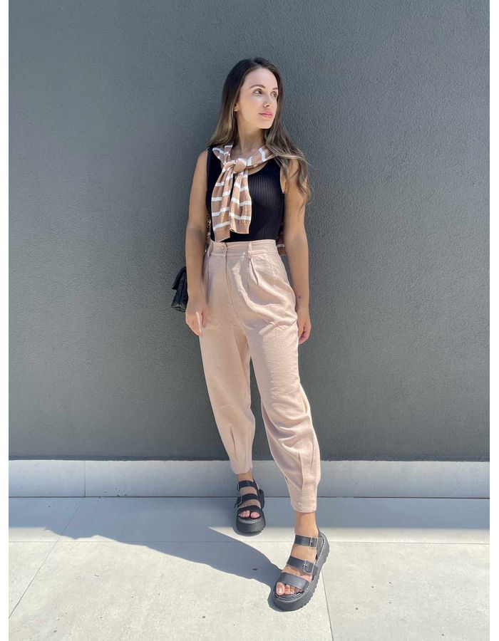  Calça Isla - Nude - Du Jour Boutique