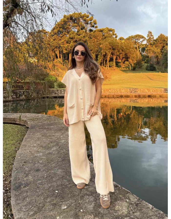 Conjunto Olivia - Areia - Du Jour Boutique