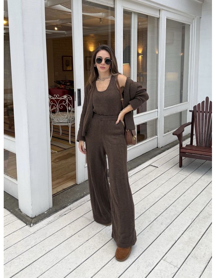 Conjunto Fiorela - Marrom - Du Jour Boutique