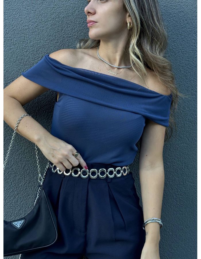 Blusa Antonella - Azul - Du Jour Boutique