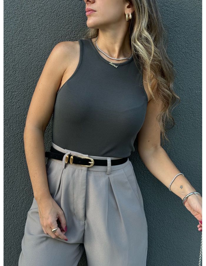 Regata Miranda - Cinza - Du Jour Boutique