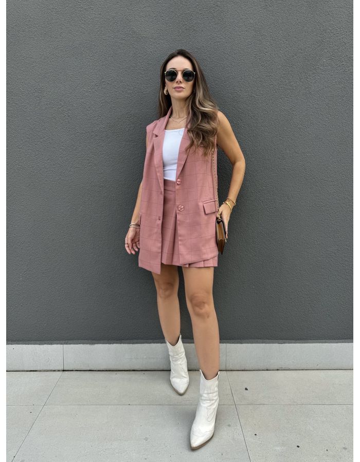 Colete Terry - Blush - Du Jour Boutique