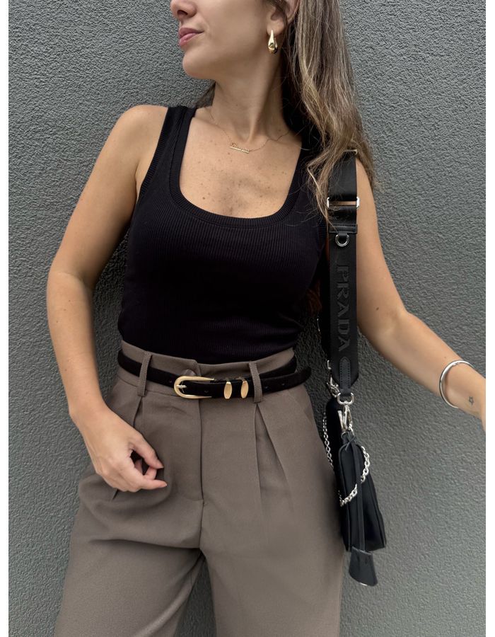 Regata Zoe - Preta - Du Jour Boutique