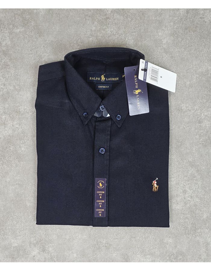 Ralph Lauren (Manga Curta) Azul Marinho - E&EOUTLET