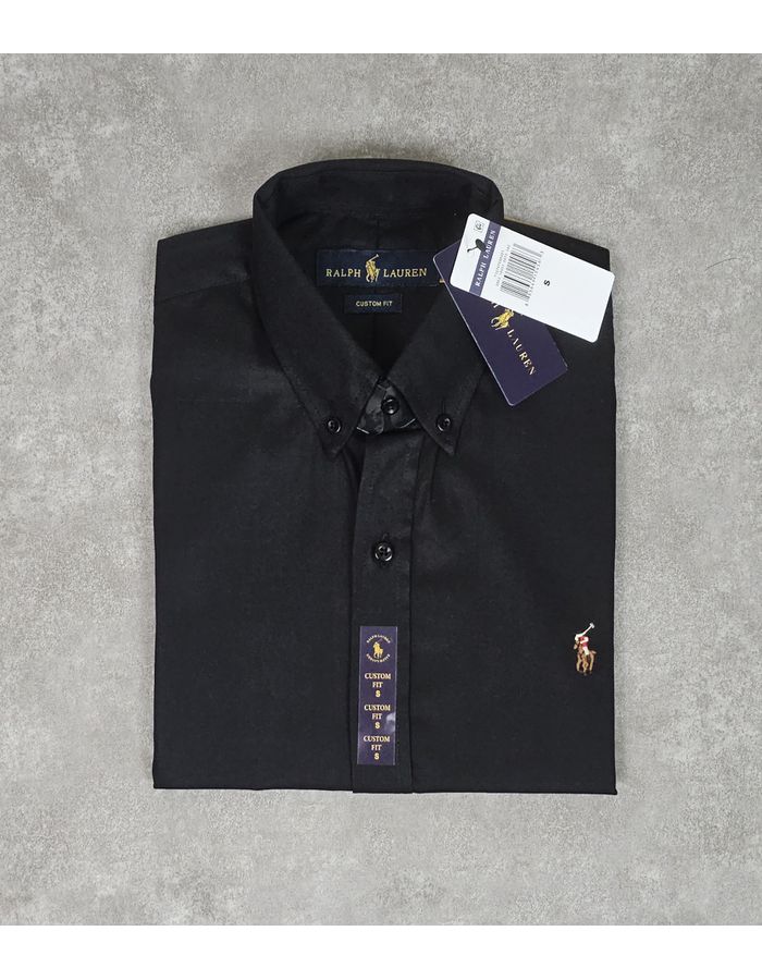 Ralph Lauren (Manga Curta) Preto - E&EOUTLET