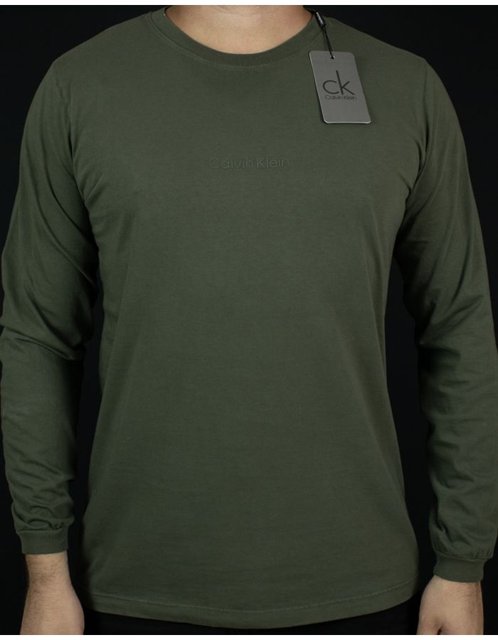 Calvin k Manga Longa - E&EOUTLET