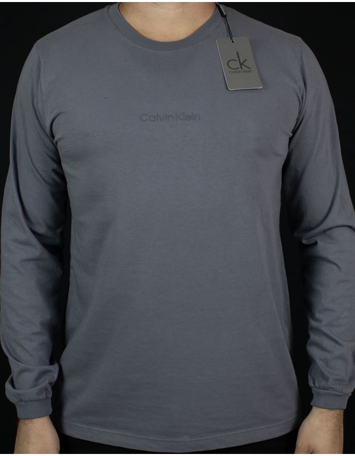 Calvin k Manga Longa - E&EOUTLET