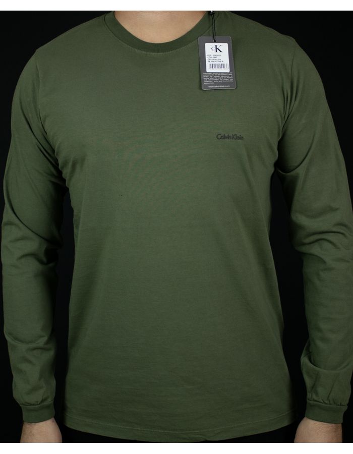 Calvin k Manga Longa - E&EOUTLET