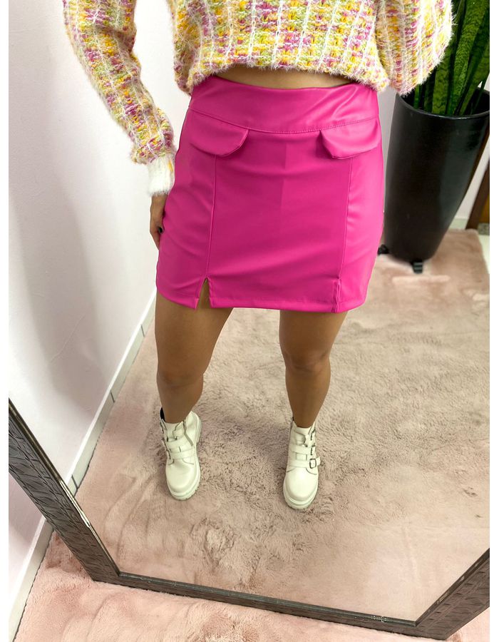 SHORTS SAIA COURO FAKE PI... - MOOD STORE