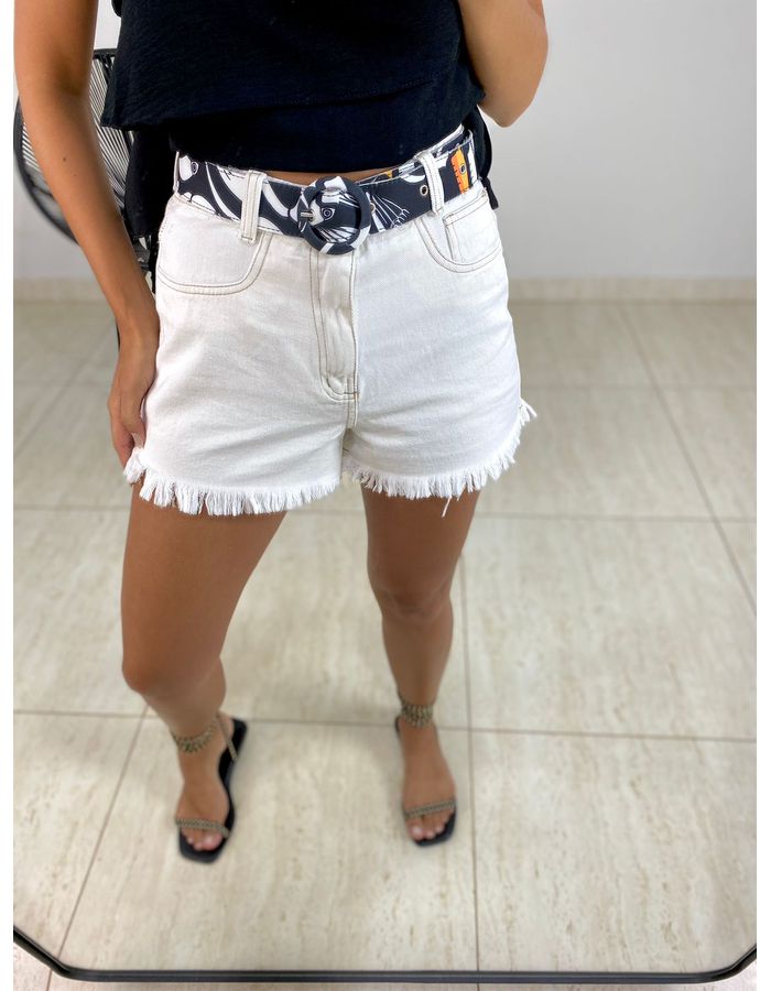 SHORT CINTO COLORIDO OFF - MOOD STORE