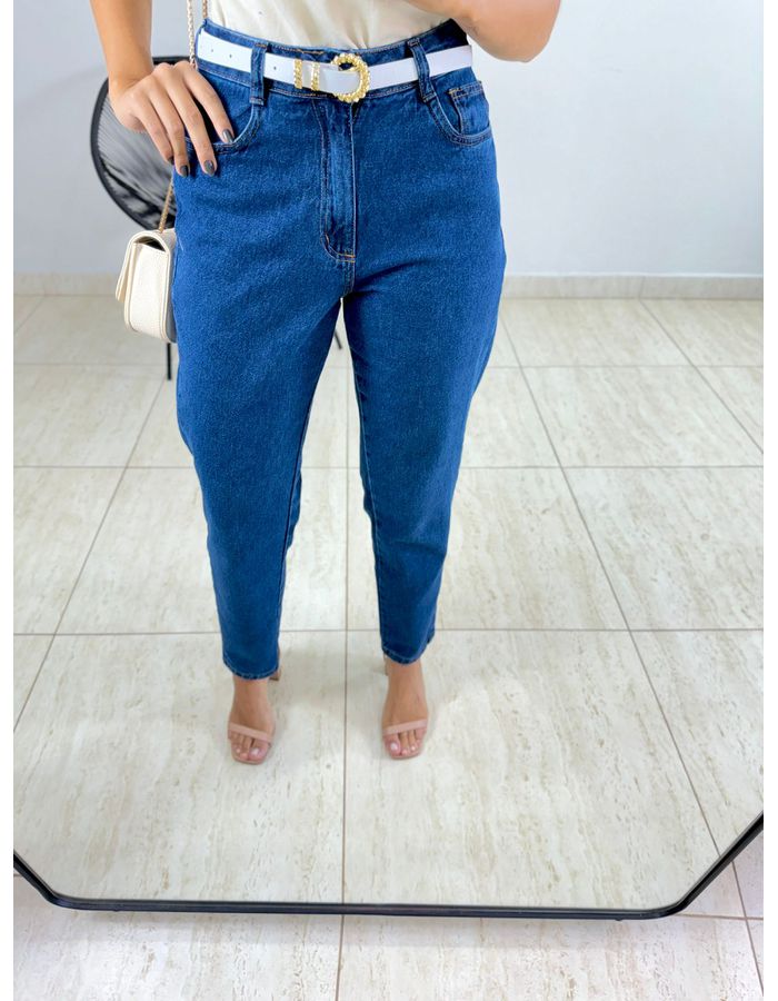 CALÇA JEANS MOM ESCURA JE... - MOOD STORE