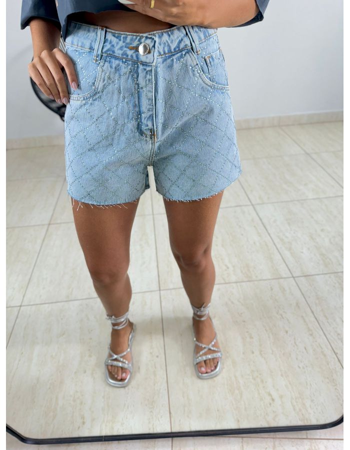 SHORT JEANS CORTE LASER B... - MOOD STORE