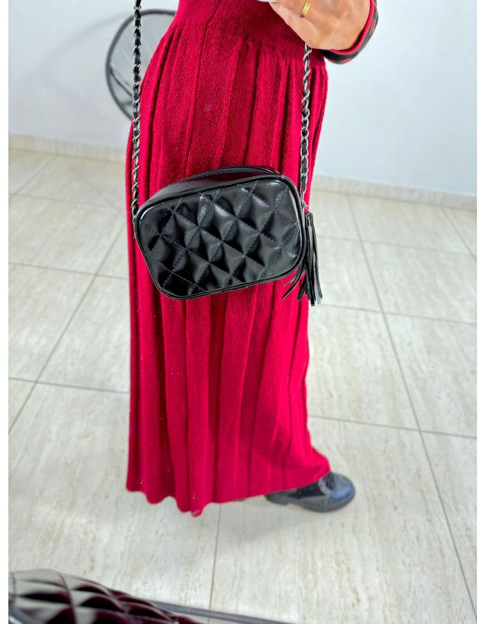 BOLSA DETALHE COSTURA PRE... - MOOD STORE