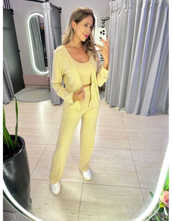CONJUNTO 3 PEÇAS LUREX DO... - MOOD STORE