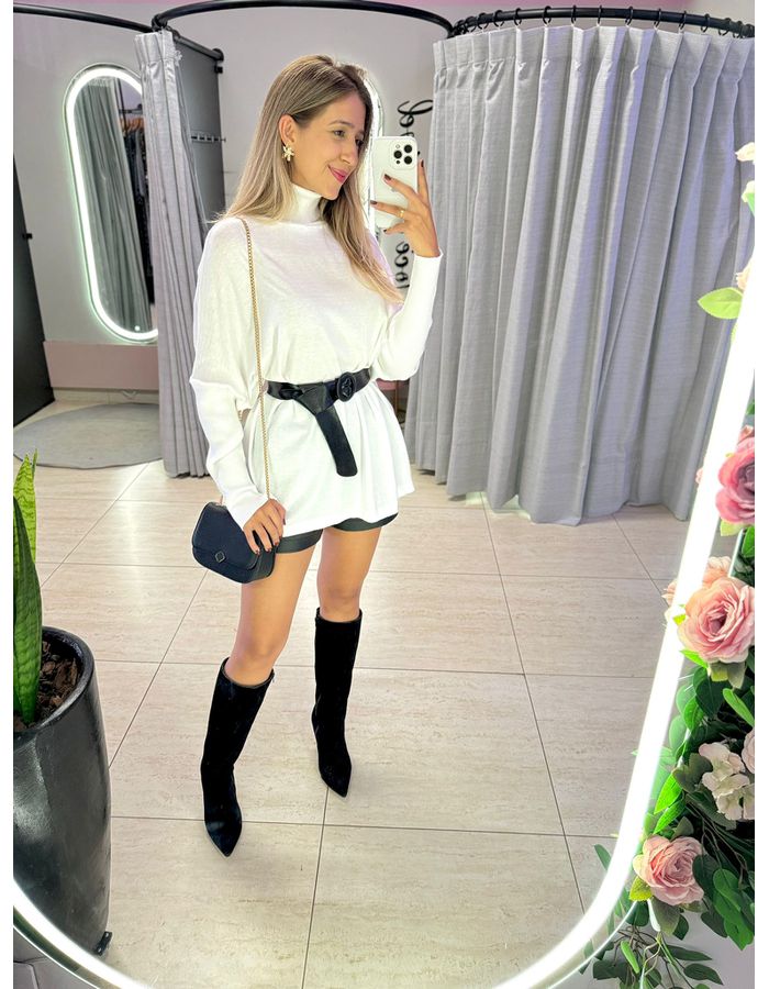 MINIVEST TRICOT MACIO OFF - MOOD STORE