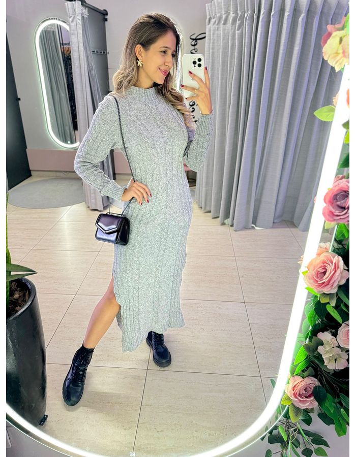 VESTIDO MIDI TRICOT MOUSS... - MOOD STORE