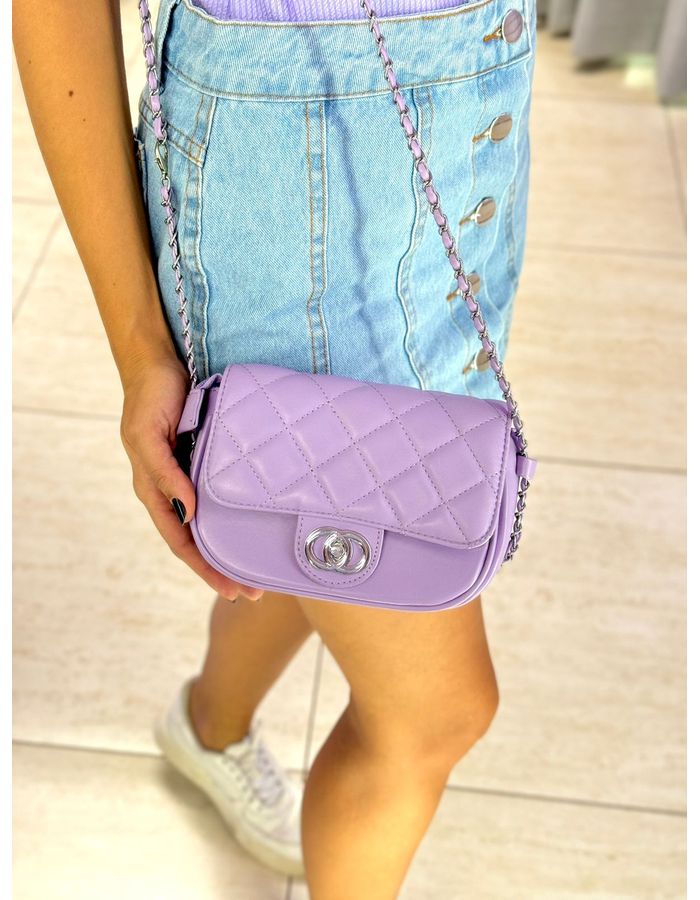 BOLSA COSTURA LAVANDA - MOOD STORE