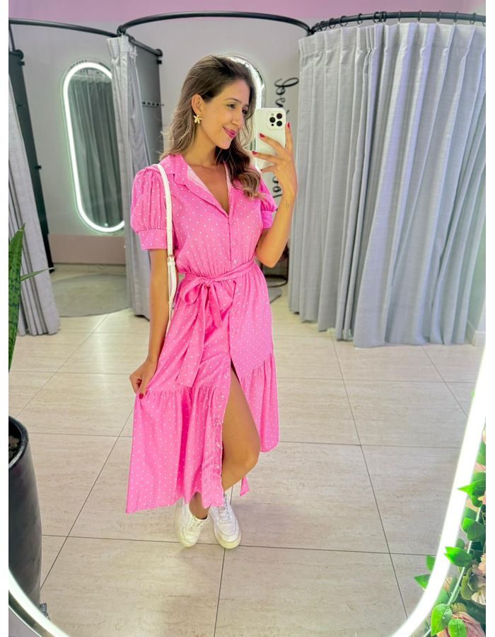 VESTIDO MIDI FELICIA POA ... - MOOD STORE