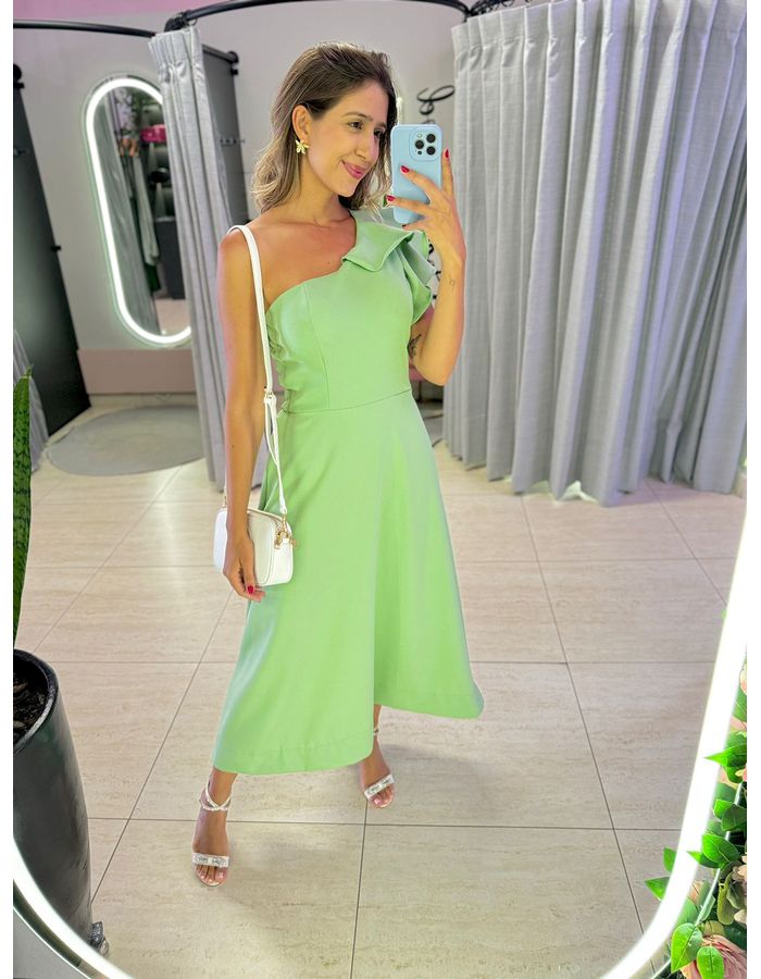 VESTIDO MIDI BELA VERDE M... - MOOD STORE