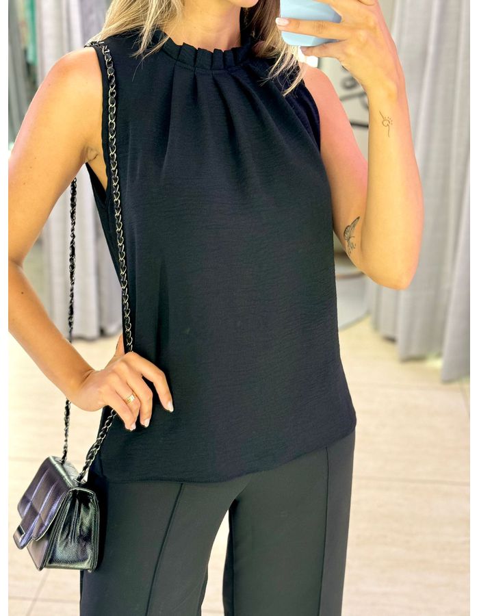 BLUSA CREPE BEATRIZ PRETO - MOOD STORE