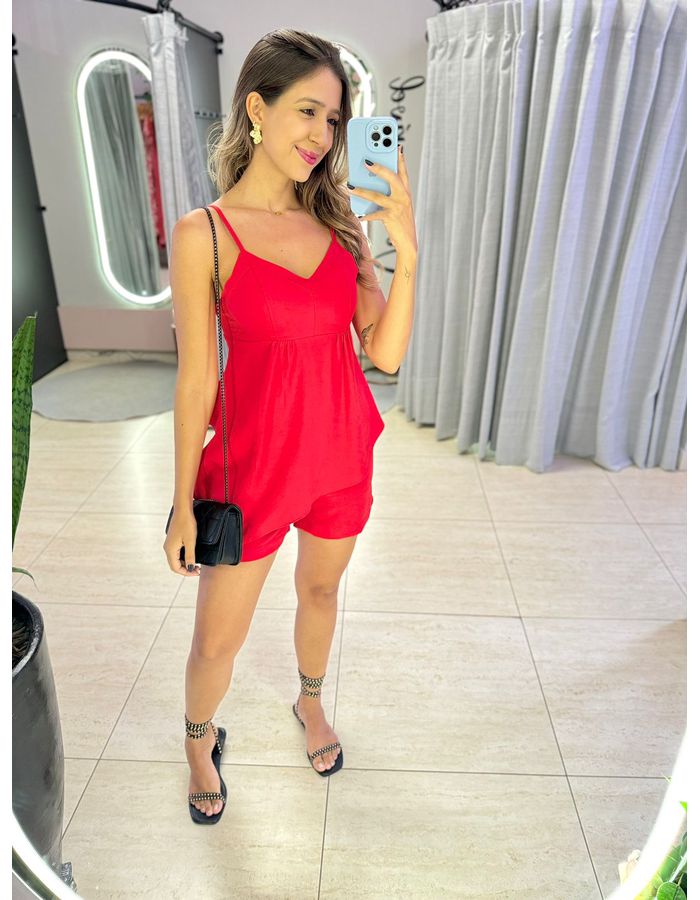 CONJUNTO LUARA VERMELHO - MOOD STORE