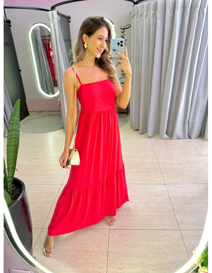 VESTIDO LONGUETE NATY VER... - MOOD STORE