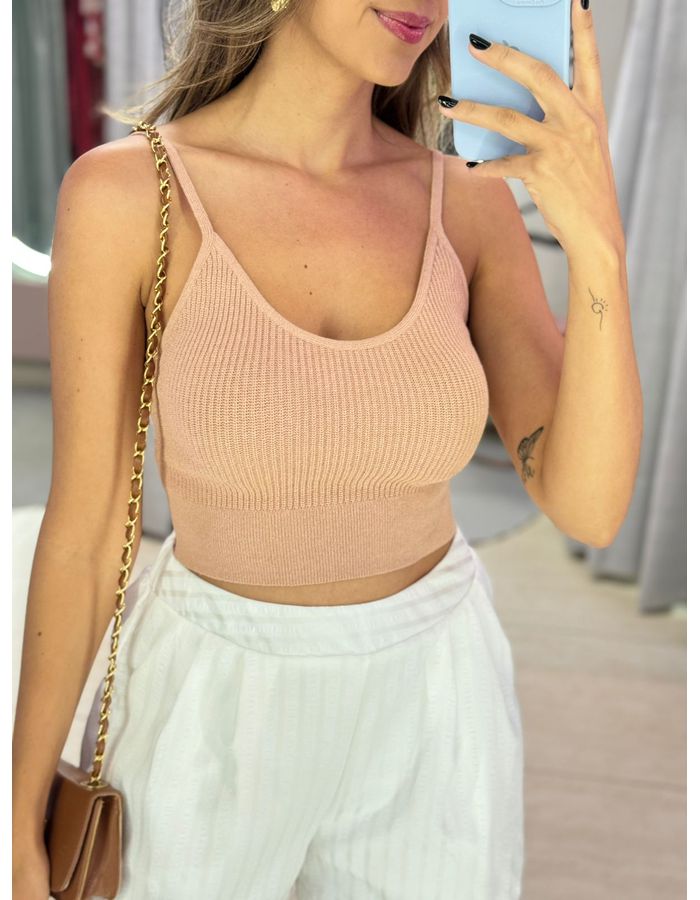 CROPPED TAIS NUDE - MOOD STORE
