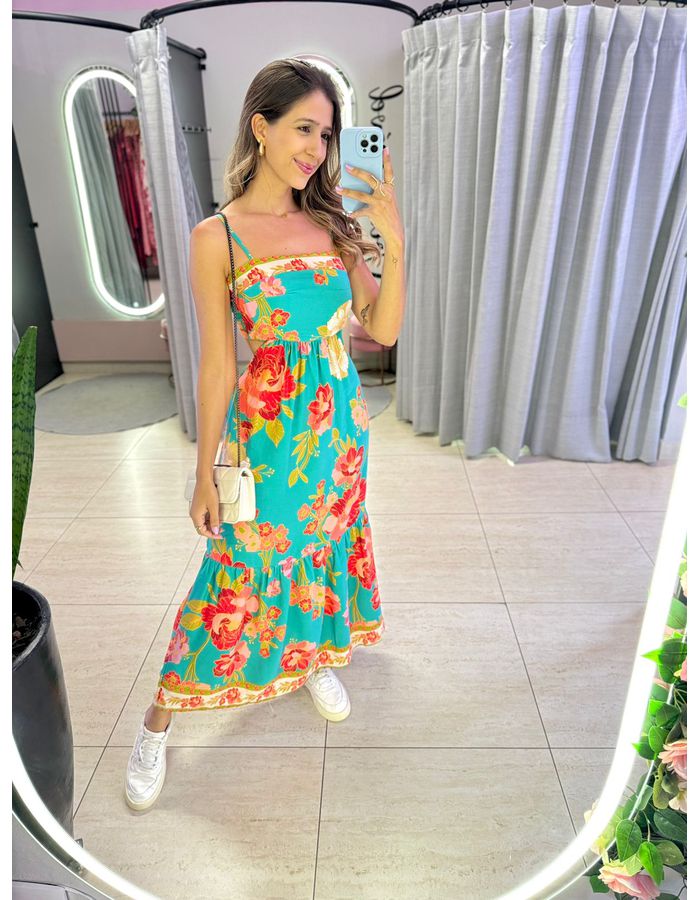 VESTIDO BETINA VERDE COL... - MOOD STORE