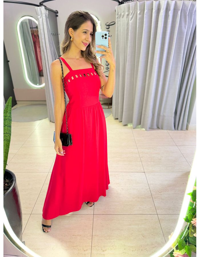 VESTIDO NIELE VERMELHO - MOOD STORE